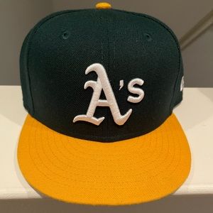 Kids Oakland A’s Fitted Baseball Hat